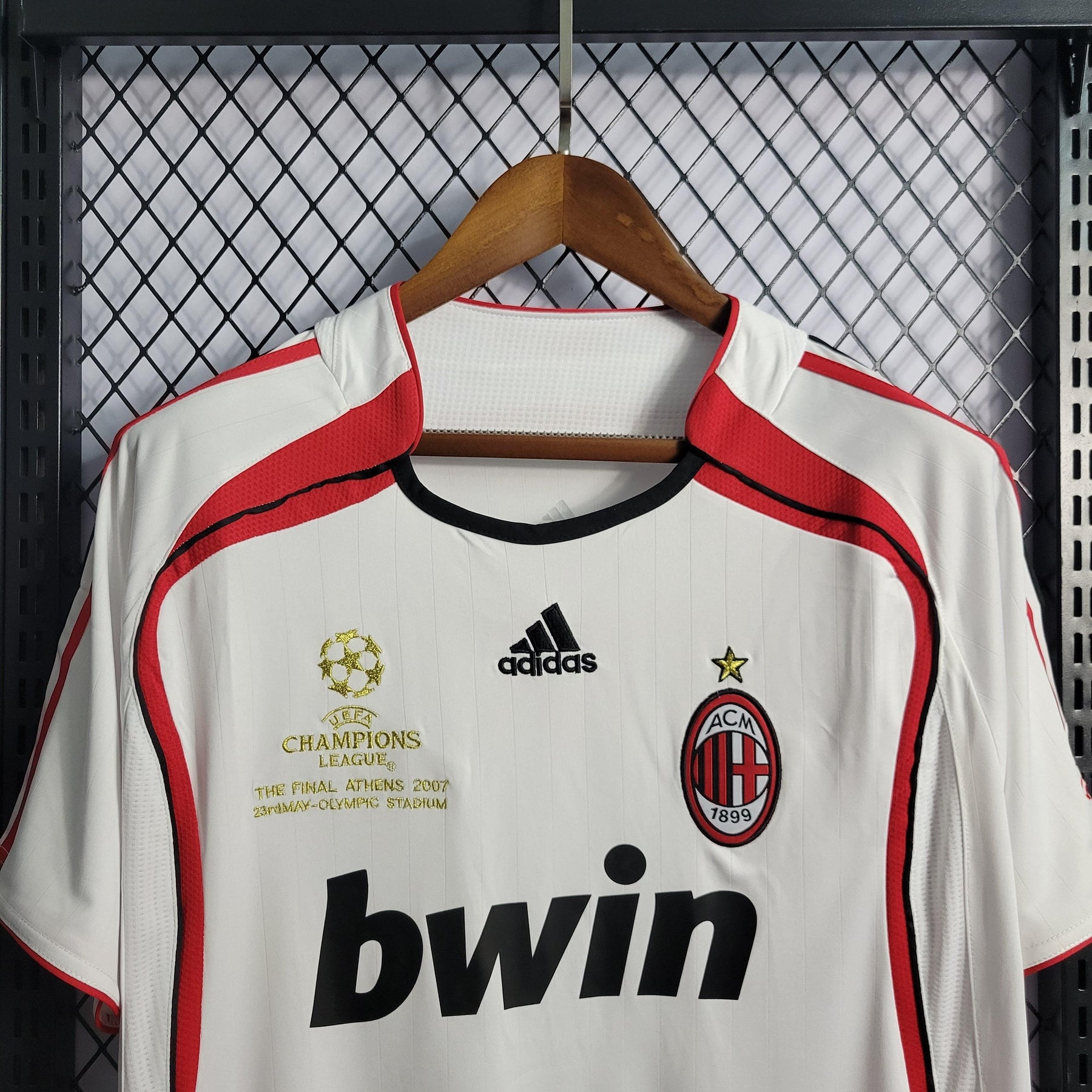 Camisa Milan Away 06/07 Retrô - Branca | Torcedor - FutNews