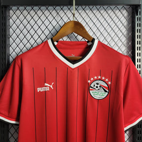 Camisa Egito Home 2022 - Vermelha | Torcedor - FutNews