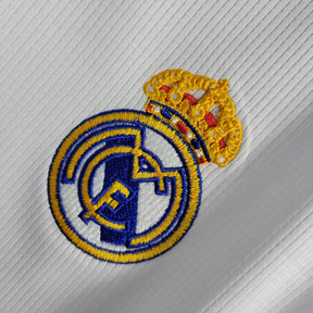 Camisa Real Madrid Home 19/20 Retrô - Branca e Dourada | Torcedor - FutNews