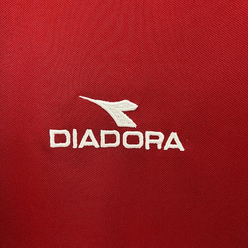 Camisa Roma Home 1998/99 Retrô - Vermelha | Torcedor
