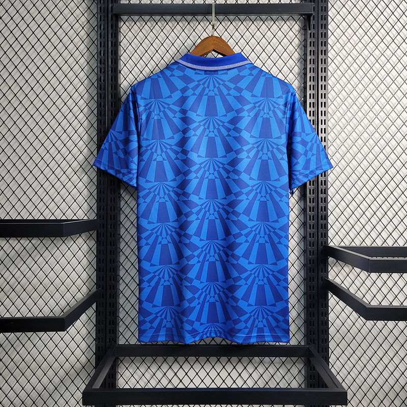 Camisa Napoli Home 1991/92 Retrô - Azul | Torcedor