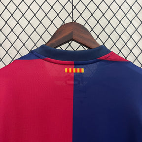 Camisa Barcelona Home 24/25 - Azul e Vermelha | Torcedor