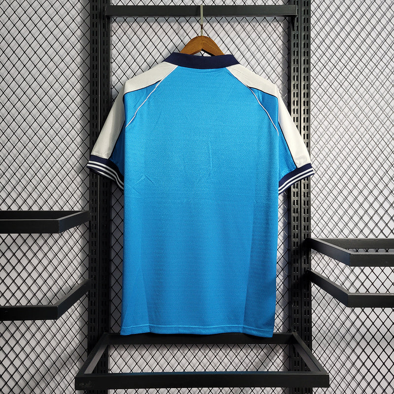 Camisa Manchester City Retrô 1999/00 - Azul | Torcedor