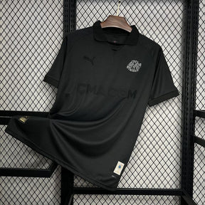 Camisa Olympique de Marseille 24/25 - Preta | Edição Especial