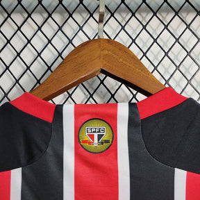 Camisa São Paulo Home 2023/24 - Vermelho e Preto | Torcedor
