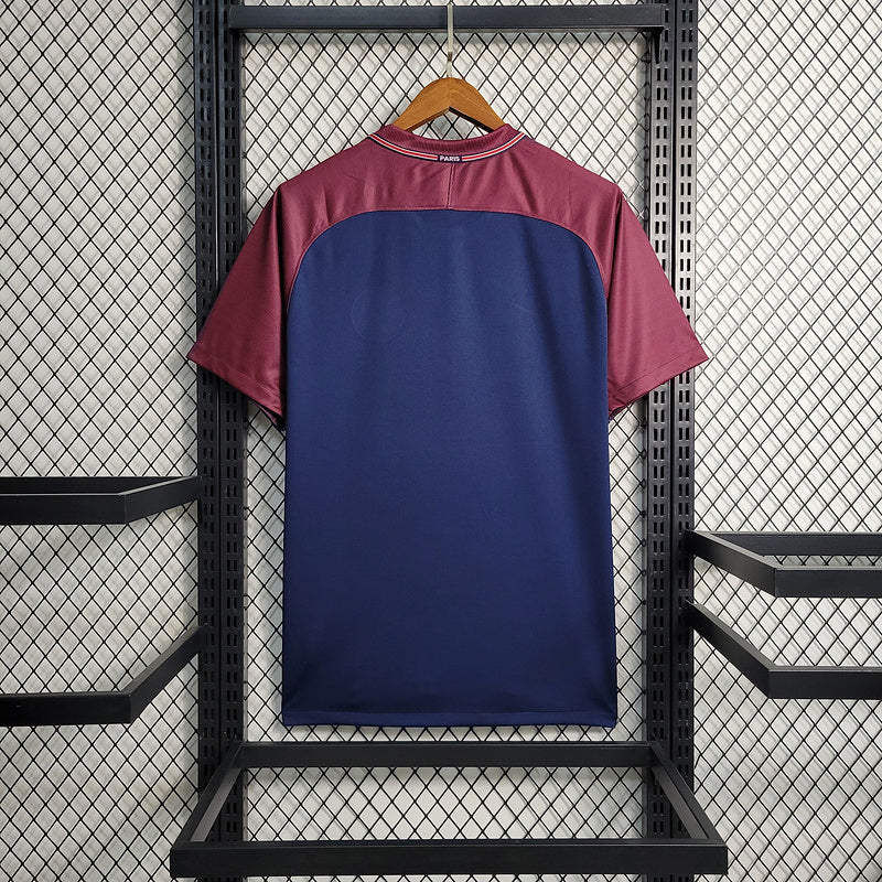 Camisa PSG Third 2017/18 - Azul e Vermelha | Torcedor