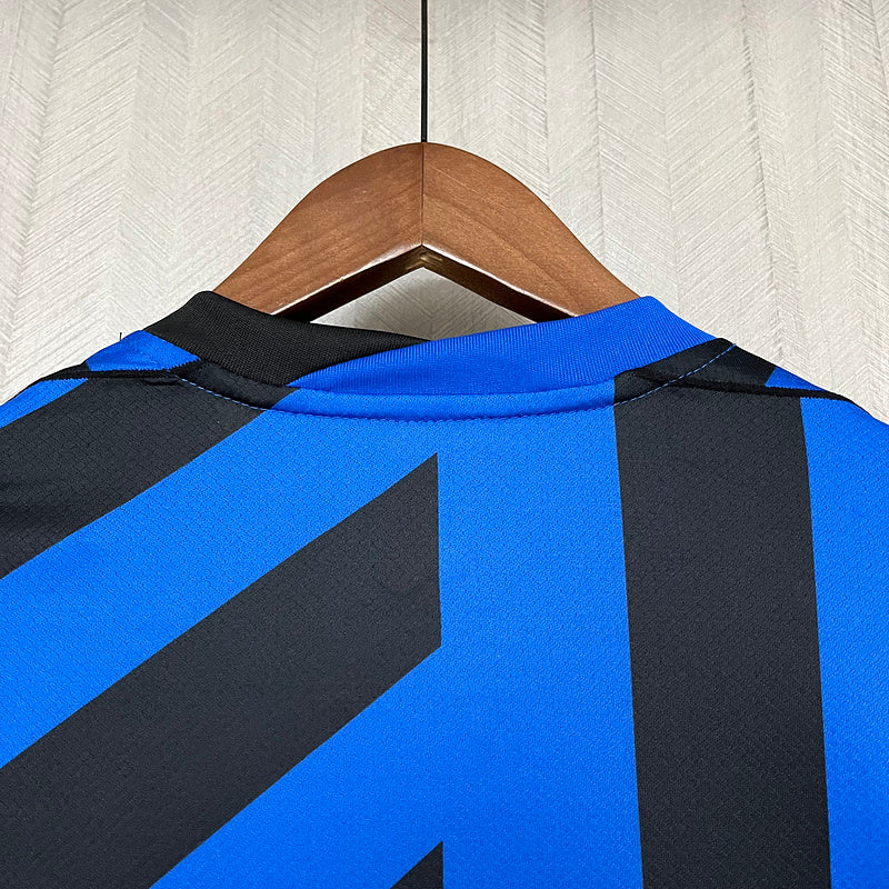 Camisa Inter de Milão Home 2024/25 - Azul e Preta | Torcedor