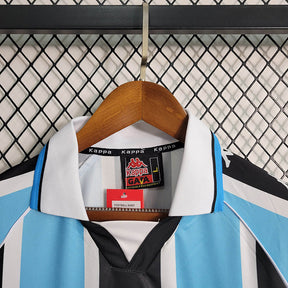 Camisa Grêmio Retrô Home 2000 - Azul e Preta | Torcedor