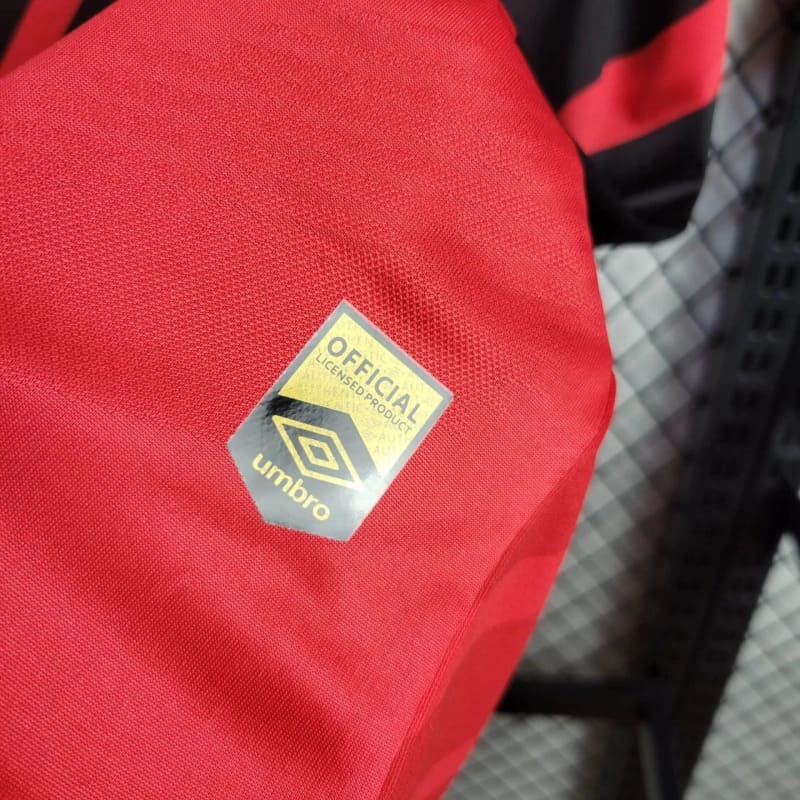 Camisa Athletico Paranaense Home 24/25 - Vermelha e Preta | Torcedor