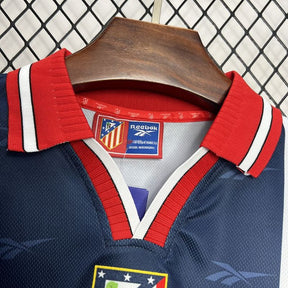 Camisa Atlético de Madrid 1998/99 Retrô - Azul | Torcedor