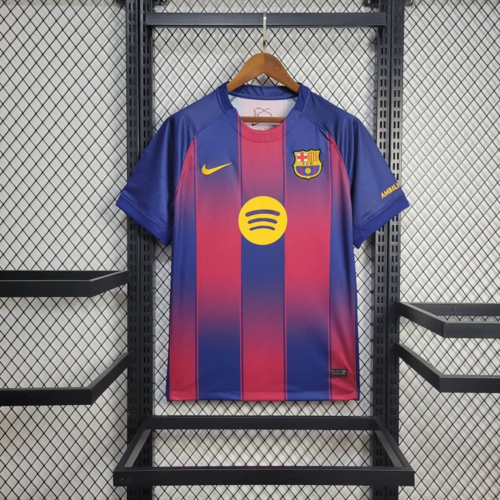 Camisa Barcelona Home 25/26 - Azul e Vermelha | Torcedor