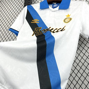 Camisa Inter de Milão Away 1994/95 Retrô - Branca | Torcedor