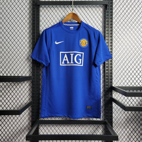 Camisa Manchester United Away 07/08 Retrô - Azul | Torcedor - FutNews