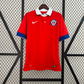 Camisa Chile Home 2015 Retrô - Vermelha | Torcedor