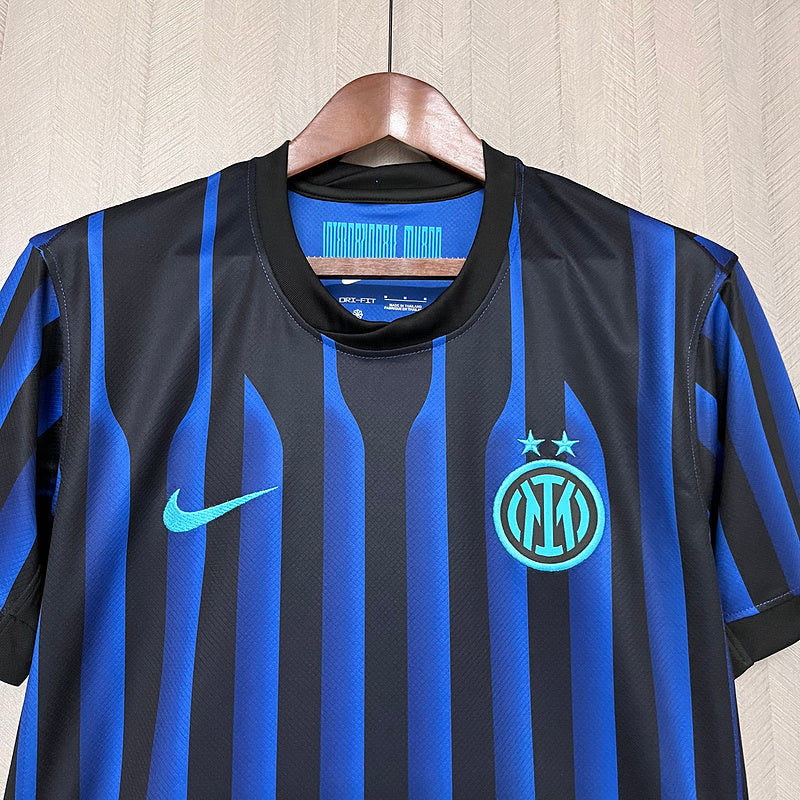 Camisa Inter de Milão Home 2025/26 - Azul e Preta | Torcedor