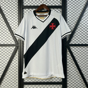 Camisa Vasco Away 25/26 - Branca e Preta | Torcedor