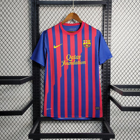 Camisa Barcelona Home 2011/12 Retrô - Vermelha e Azul | Torcedor