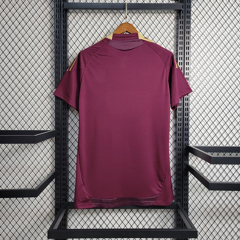 Camisa Lyon Retrô 2010/11 - Rosa e Dourada | Torcedor