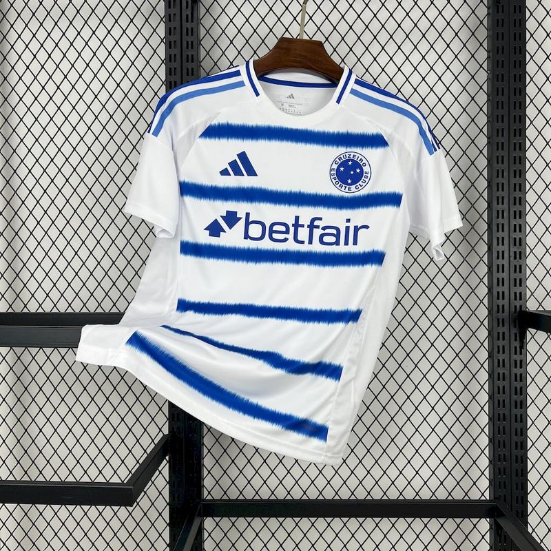 Camisa Cruzeiro Away 25/26 - Branca | Torcedor