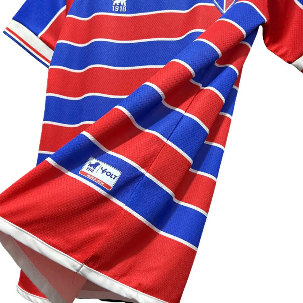 Camisa Fortaleza Home 23/24 - Vermelha e Azul | Torcedor - FutNews