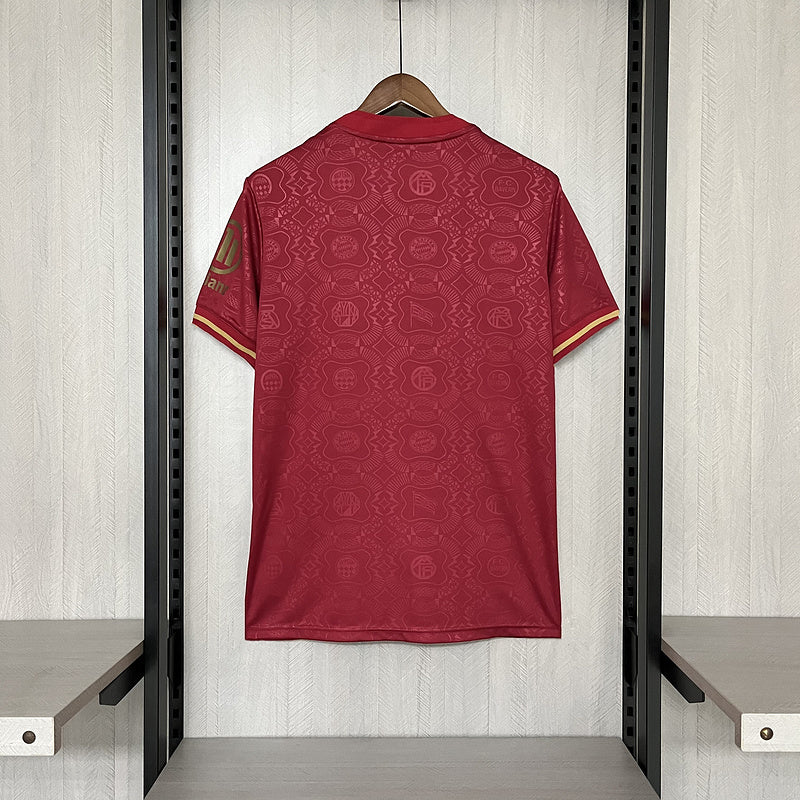 Camisa Bayern de Munique 2025/26 - Vinho| Edição Especial 125 anos