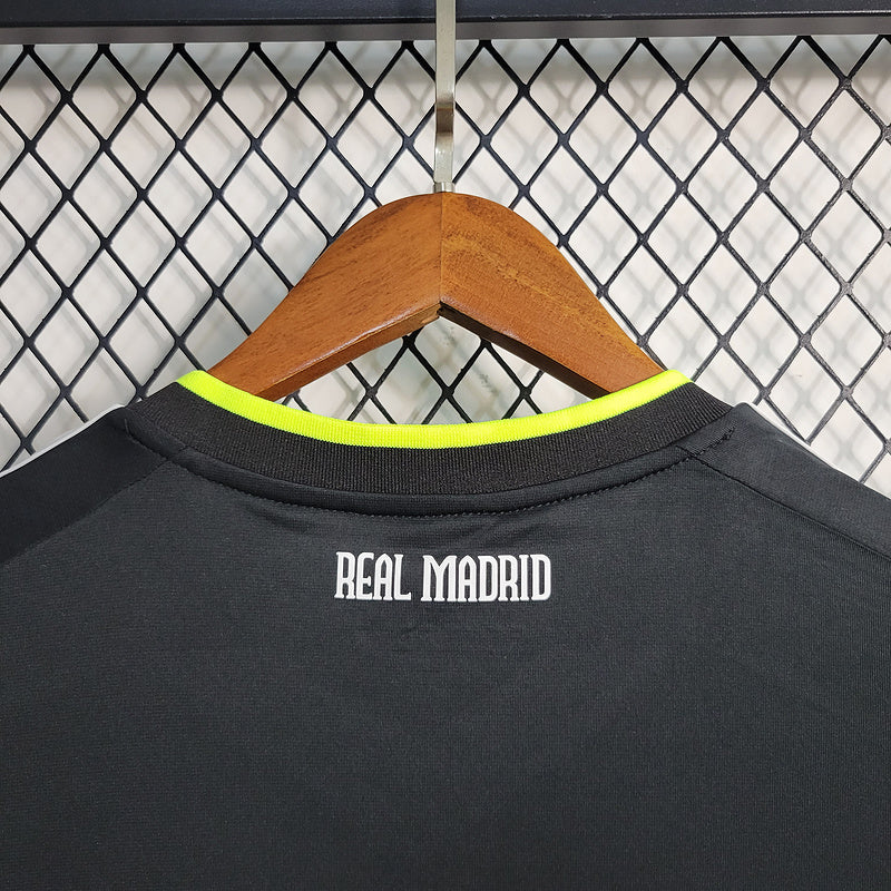 Camisa Real Madrid Away 2010/11 Retrô - Preta e Verde | Torcedor