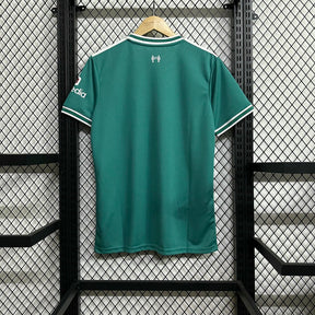 Camisa Liverpool Away 25/26 - Verde e Branca | Torcedor