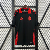 Camisa Internacional Treino 25/26 - Preta e Vermelha | Torcedor