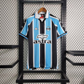 Camisa Grêmio Retrô Home 2000 - Azul e Preta | Torcedor