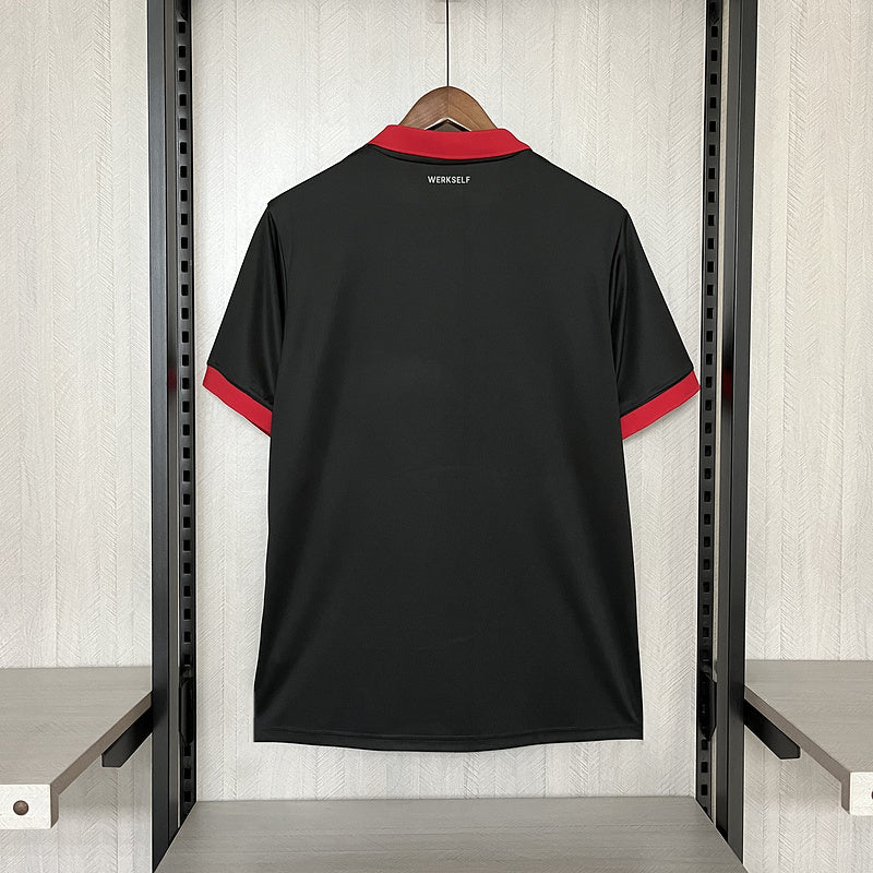 Camisa Bayer Leverkusen Edição Única 24/25 - Preta e Vermelha | Torcedor