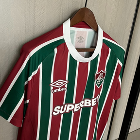 Camisa Fluminense Home 25/26 - Vinho e Verde | Torcedor