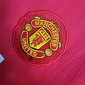 Camisa Manchester United Home 07/08 Retrô - Vermelha | Torcedor - FutNews