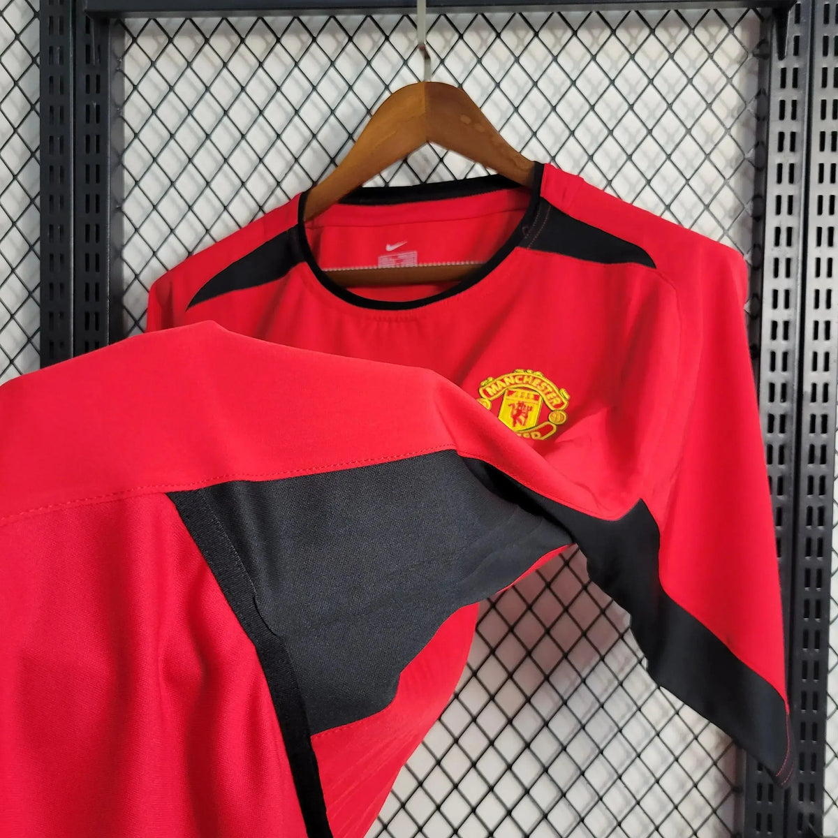 Camisa Manchester United Home 02/03 Retrô - Vermelha | Torcedor - FutNews