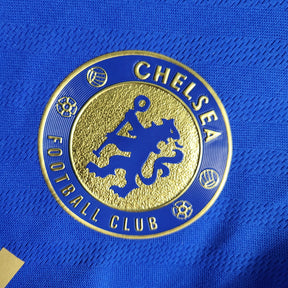 Camisa Chelsea Home 12/13 Retrô - Azul e Dourada | Torcedor - FutNews