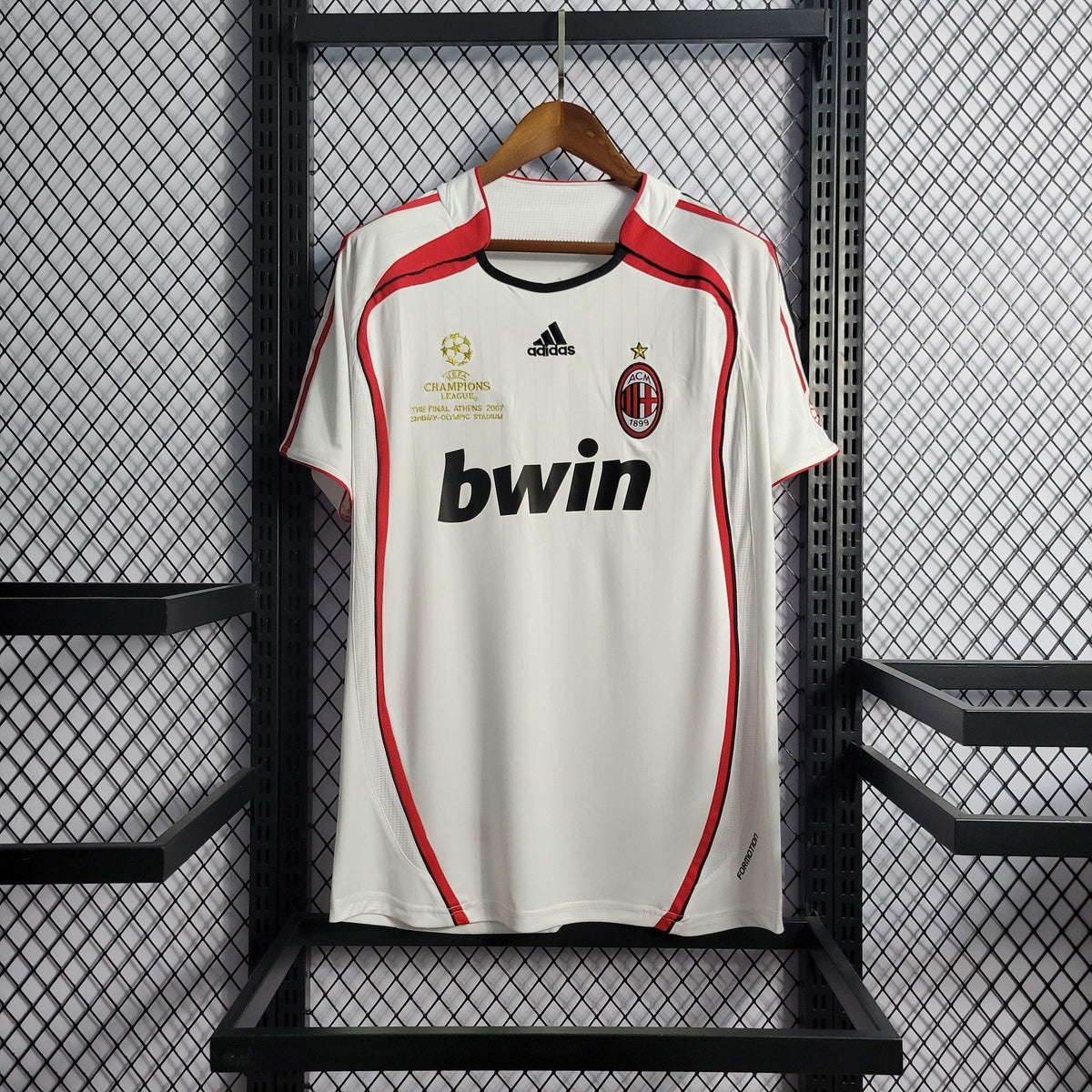 Camisa Milan Away 06/07 Retrô - Branca | Torcedor - FutNews