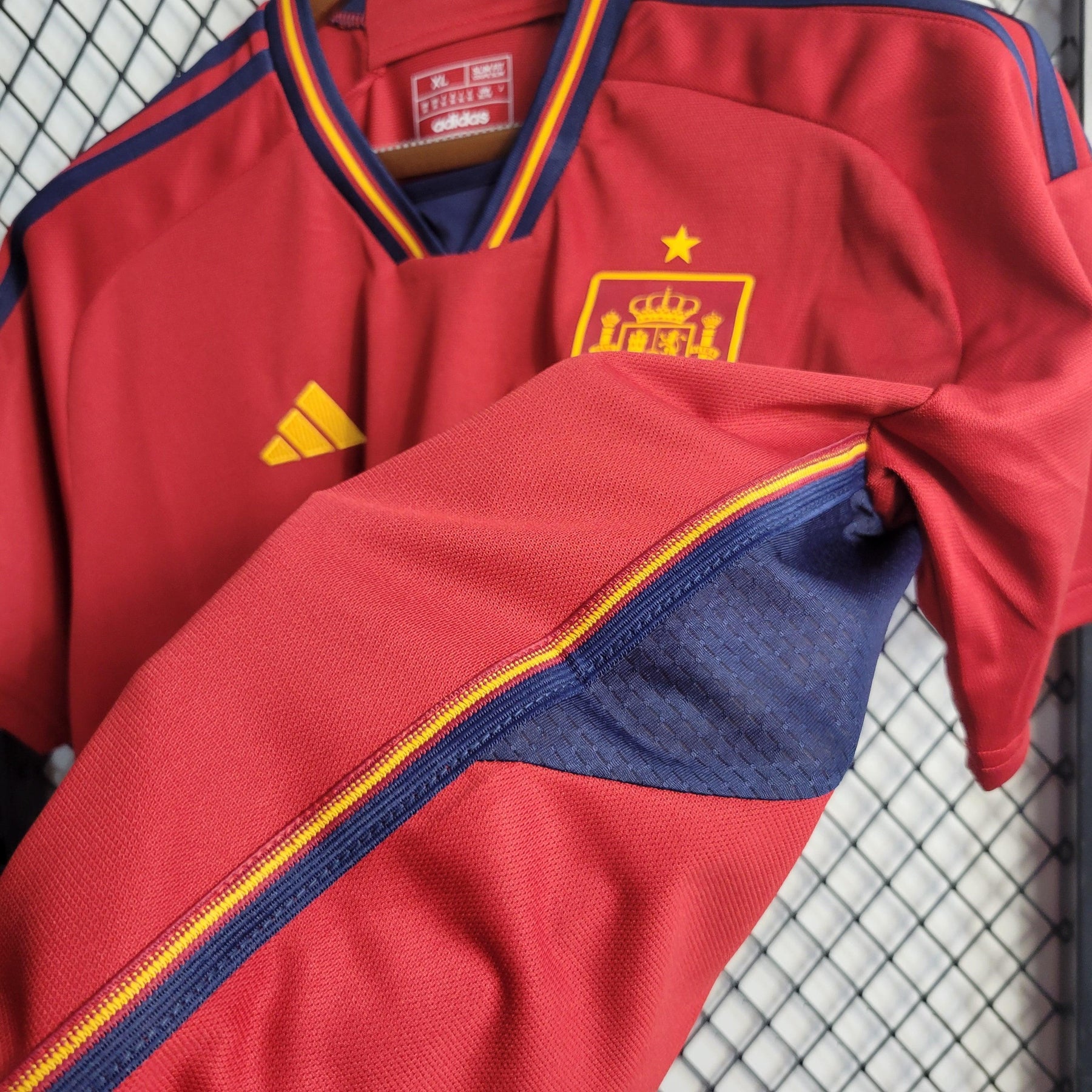Camisa Espanha Home 2022 - Vermelha | Torcedor - FutNews