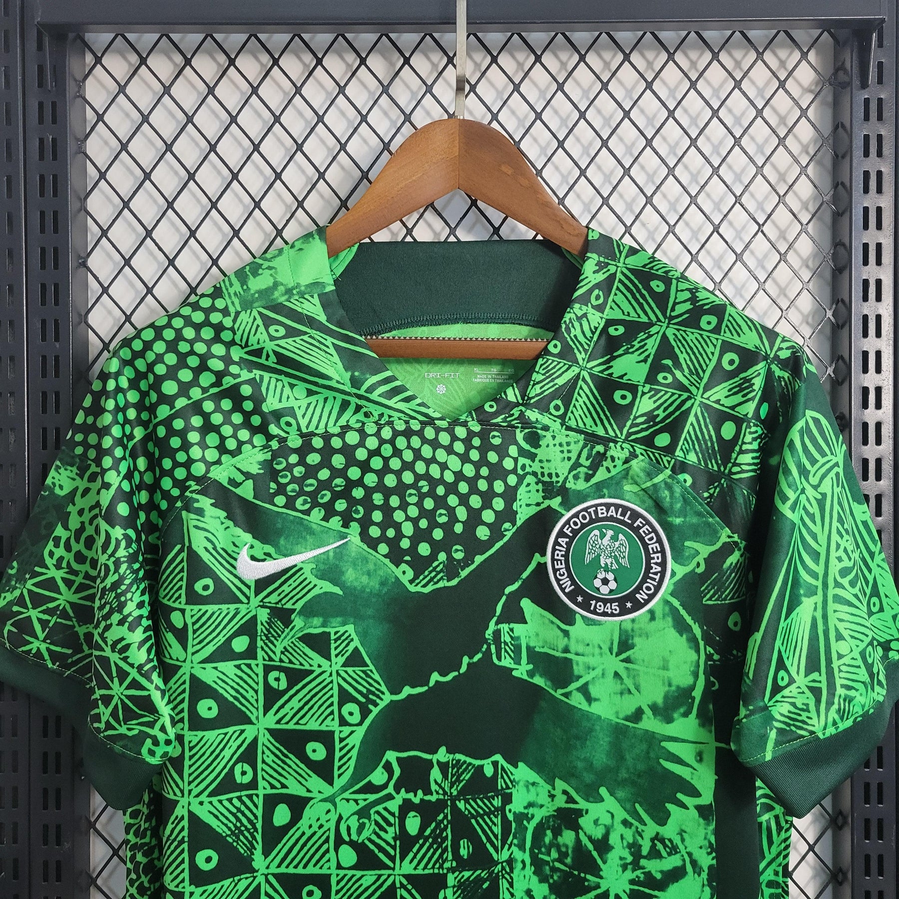 Camisa Nigéria Home 2023 - Verde | Torcedor - FutNews