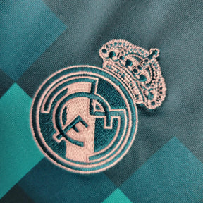 Camisa Real Madrid Third 17/18 Retrô - Azul | Torcedor - FutNews