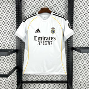 Camisa Real Madrid Home 25/26 - Branca | Torcedor