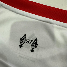 Camisa Liverpool Home 25/26 - Branca e Vermelha | Torcedor