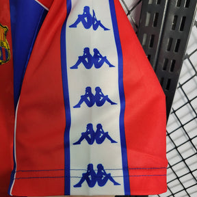 Camisa Barcelona Home 1992/95 Retrô - Azul e Vermelha | Torcedor