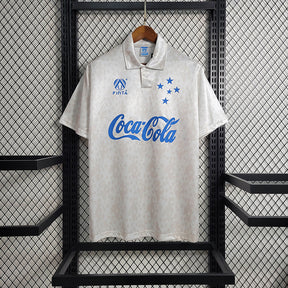 Camisa Cruzeiro Away 93/94 Retrô - Branca | Torcedor