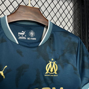 Camisa Olympique de Marseille Away 24/25 - Azul | Torcedor