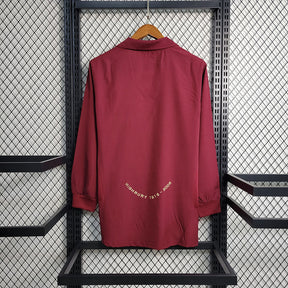 Camisa Arsenal Home Manga Longa 05/06 Retrô - Vinho | Torcedor
