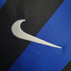 Camisa Inter de Milão Home 09/10 Retrô - Azul e Preta | Torcedor - FutNews
