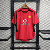 Camisa Manchester United Home 02/03 Retrô - Vermelha | Torcedor - FutNews