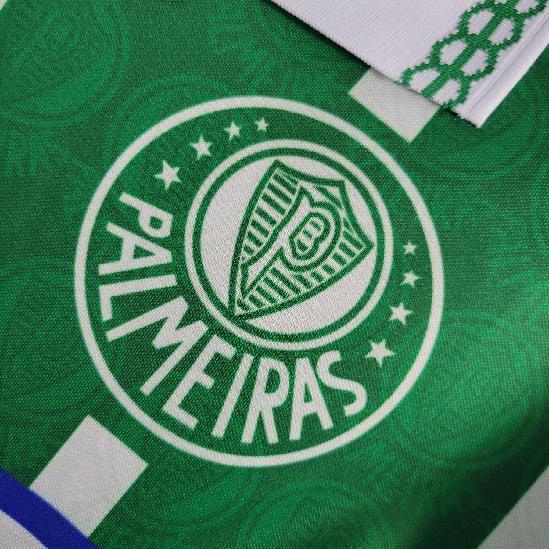 Camisa Palmeiras Home 93/94 Retrô - Verde e Branca | Torcedor - FutNews