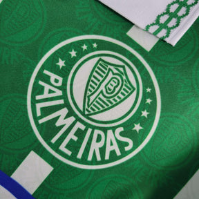 Camisa Palmeiras Home 93/94 Retrô - Verde e Branca | Torcedor - FutNews