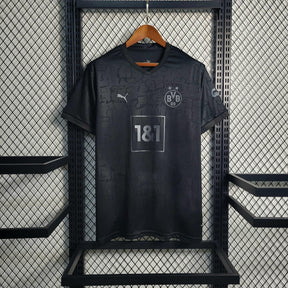 Camisa Borussia Dortmund Blackout 2023 - Preta | Torcedor - FutNews