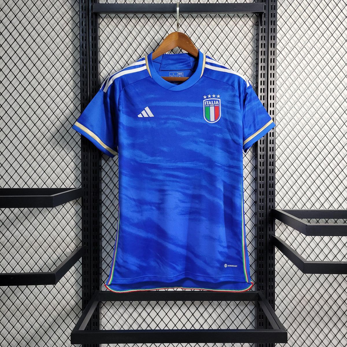 Camisa Itália Home 2023 - Azul | Torcedor - FutNews